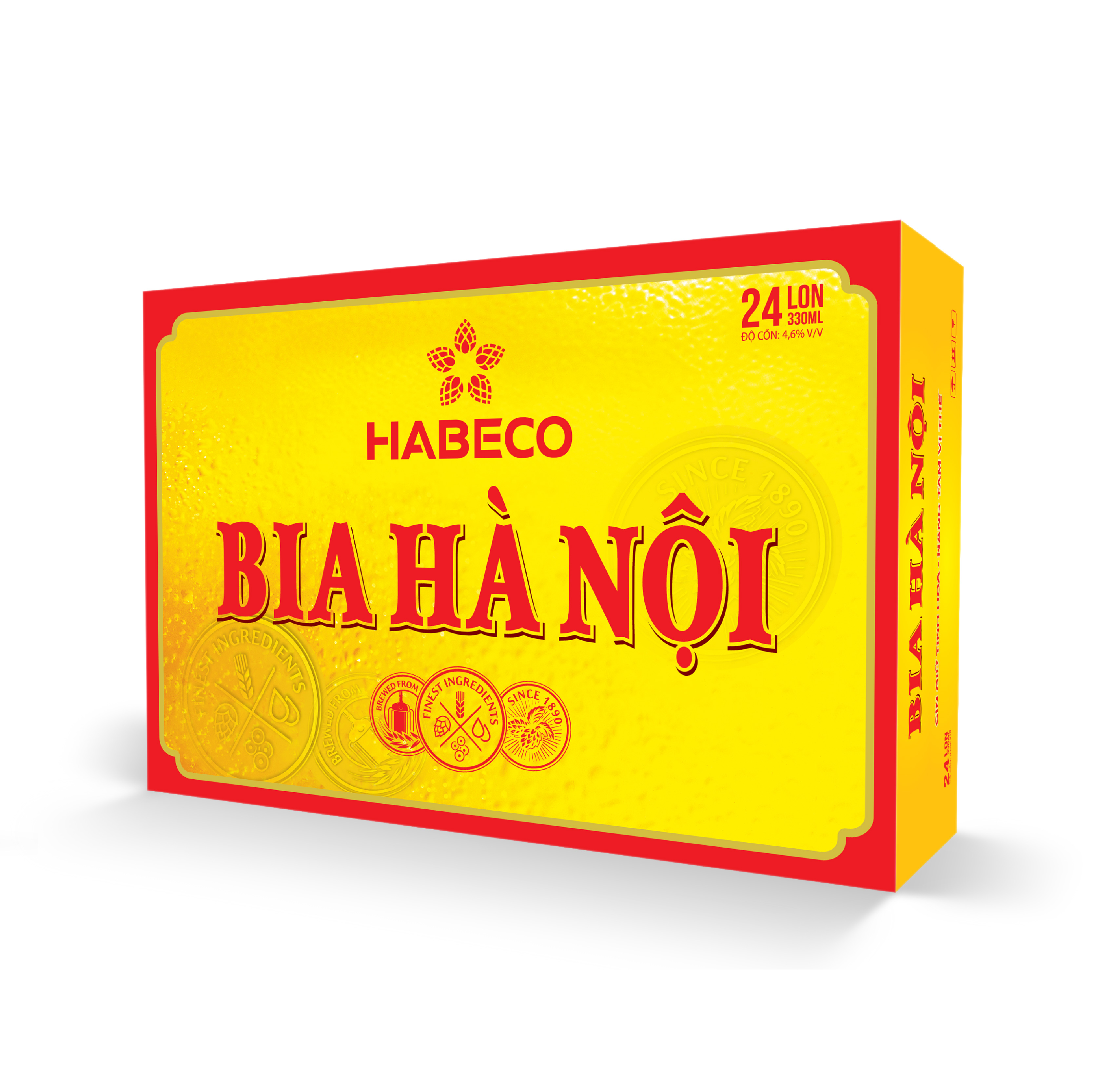 Combo 2 Thùng Bia Hà Nội - Thùng 24 lon 330ml