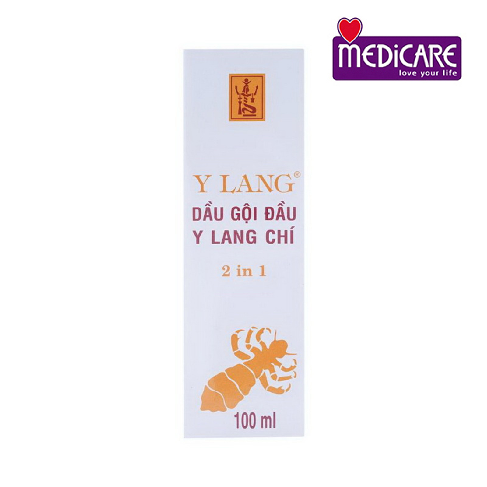 0068876 Dầu gội đâu trừ chí Y Lang 2 in 1 100ml