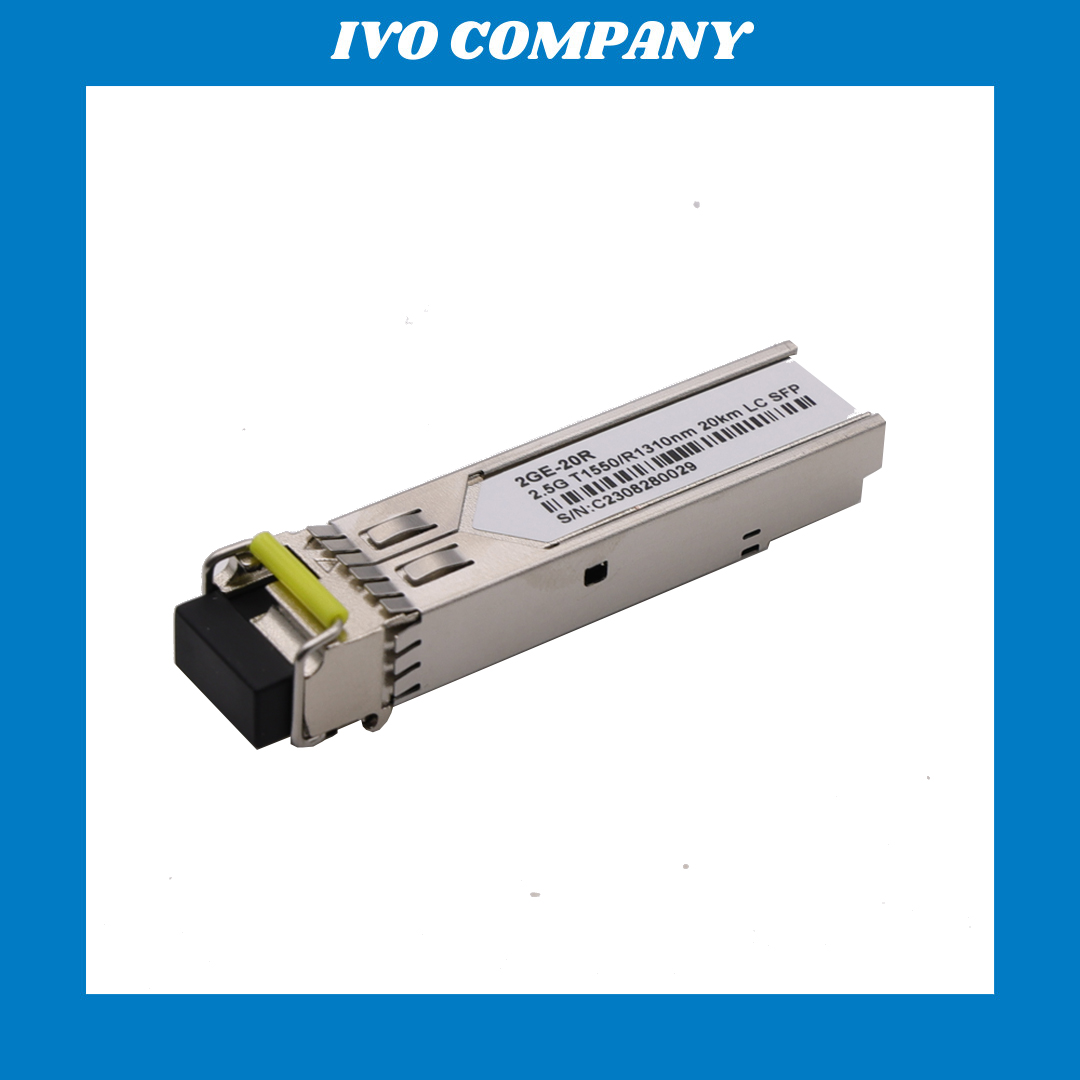 Module SFP LC 1FO 2.5Gbps Single Mode Single Fiber A/B