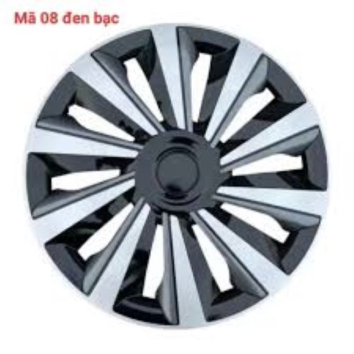 Bộ 4 cái ốp mâm, ốp lazang theo xe vf3 và vf5s xe vinfast vành sắt, Bao vành xe vf3 thể thao R16
