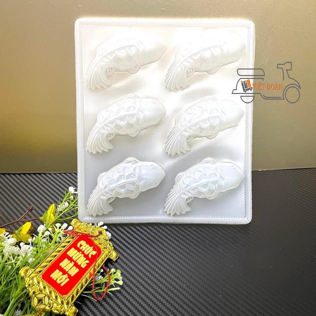 Khuôn RAU CÂU, NHẤN XÔI, BÁNH TỔ….. Hình cá chép siêu sắc nét - Trang trí MÂM CÚNG ÔNG TÁO, NGÀY TẾT