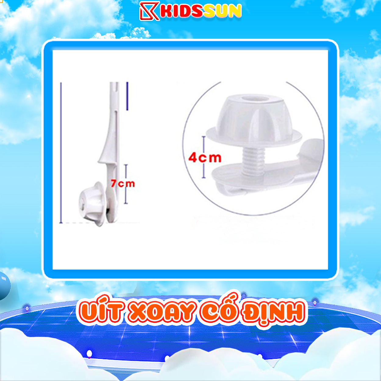 BỘ TREO NÔI, GIƯỜNG CŨI PHÁT NHẠC KIDSSUN, KÍCH THÍCH TĂNG TRƯỞNG THỊ GIÁC CHO BÉ