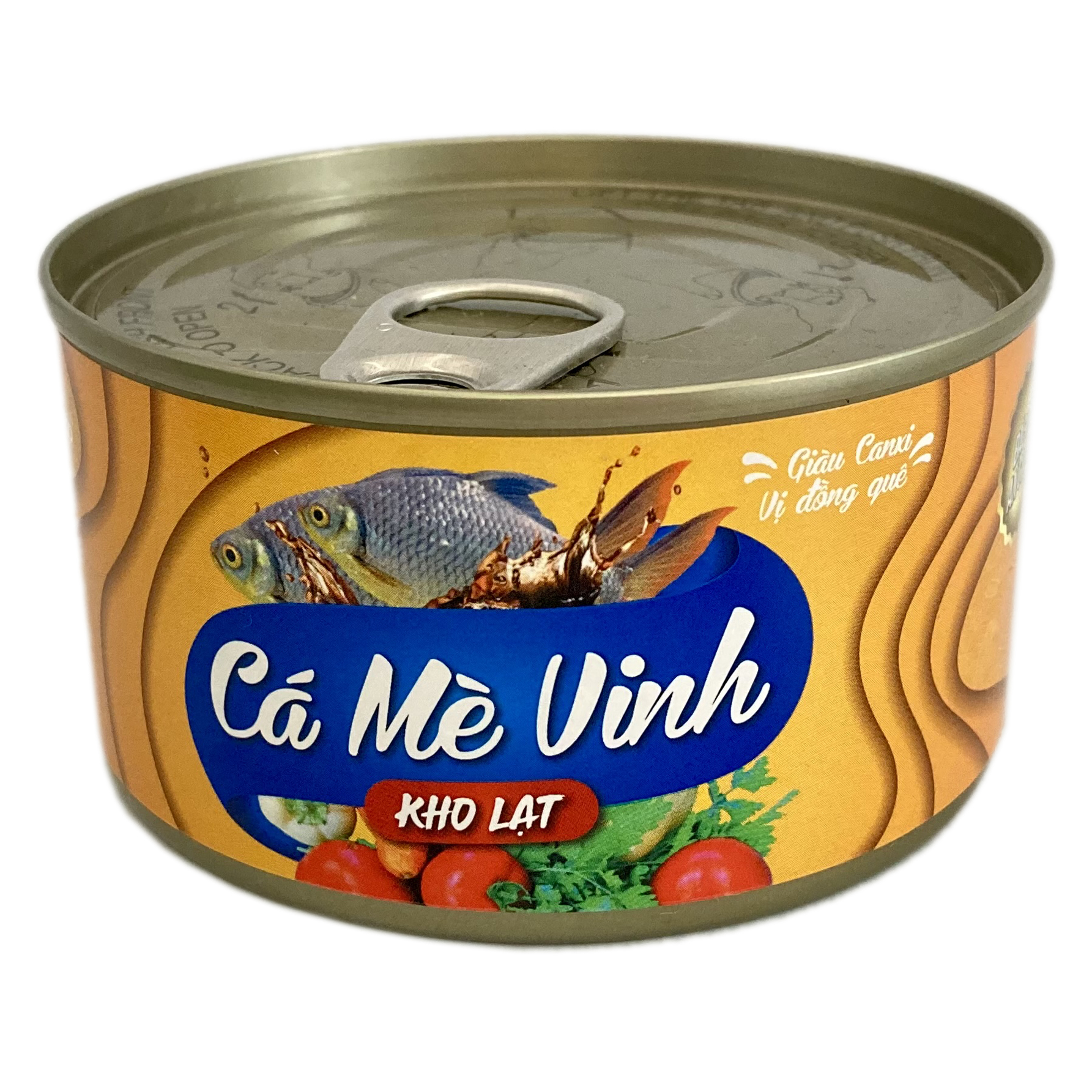 Thùng (06 hộp) Cá Mè Vinh kho lạt (210gr) - Antesco - Cá kho đóng hộp 210 gram, thực phẩm đóng hộp ăn liền (Đặc sản miền tây)