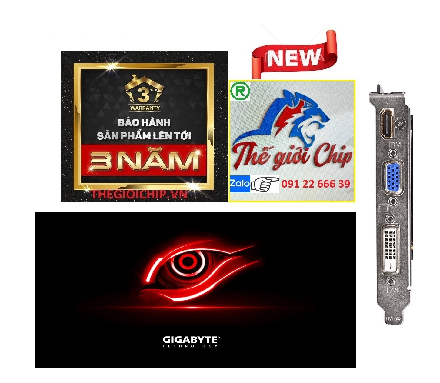 VGA (Cạc màn hình) GIGABYTE GV-N730/D5/2GB - HÀNG CHÍNH HÃNG