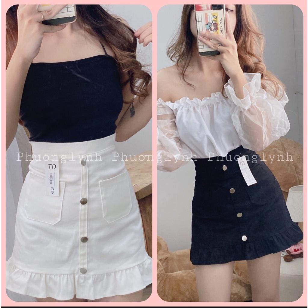 Chân váy ngắn , chân váy đuôi cá chất kaki MS05/GN55