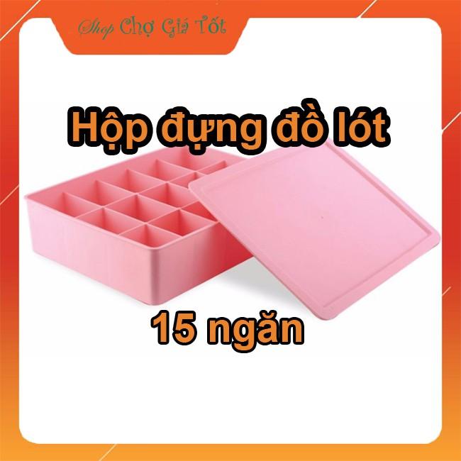 Hộp đựng đồ lót,tất vớ,găng tay 15 ngăn