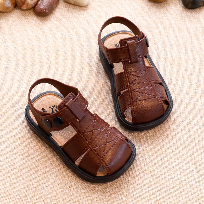 Sandal bé trai tập đi chống trượt