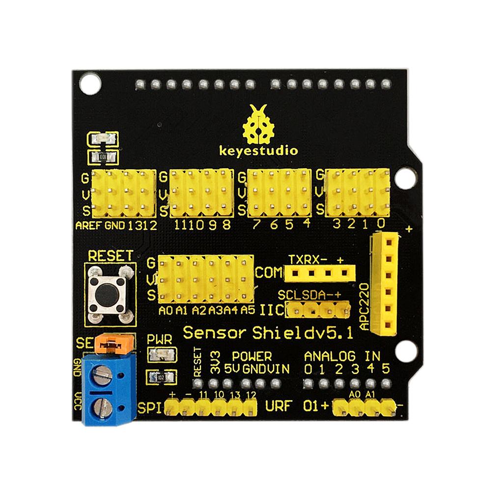 Keyestudio sensor shield V5 for