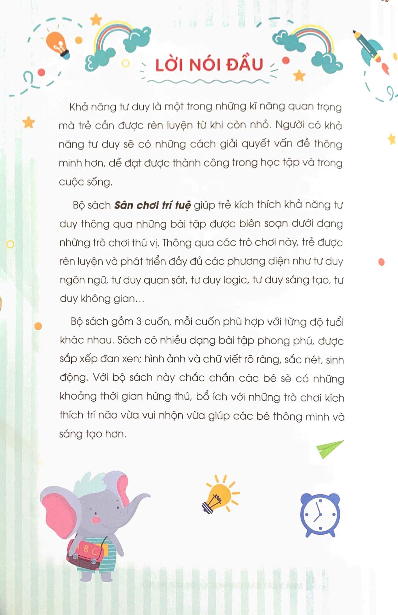 Rèn Luyện Não Trái Não Phải Dành Cho Trẻ 5-6 Tuổi