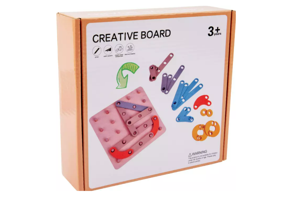 Đồ Chơi Gỗ Ghép Hình Creative Shape Puzzle