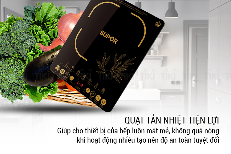 Bếp Điện Từ Easy Cooking Supor SDHCB11TVN (2100W) - Hàng Chính Hãng