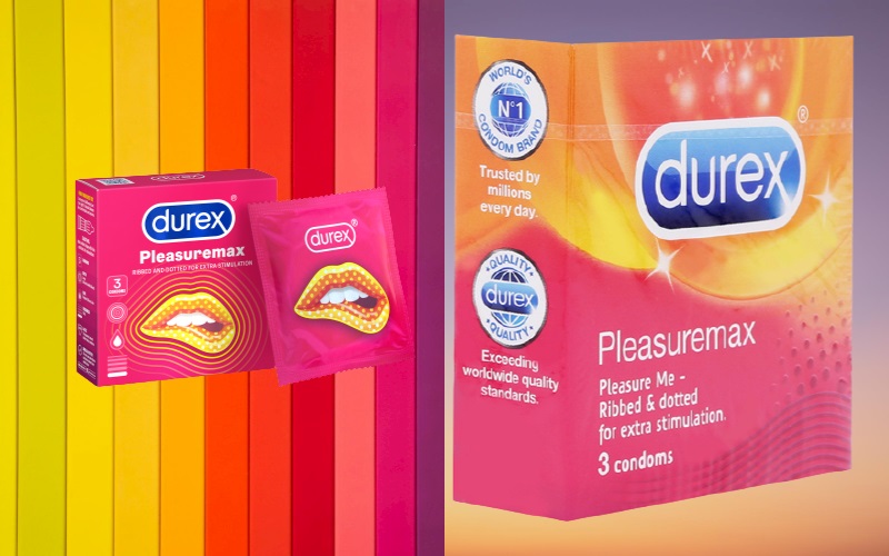 Bao cao su DUREX Pleasuremax  56mm (3c )