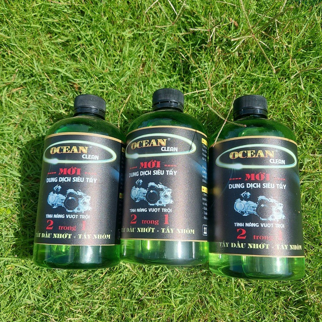 NƯỚC RỬA XE KHÔNG CHẠM 2 TRONG 1 TẨY RỈ SÉT TẨY DẦU MỠ OCEAN 500ML