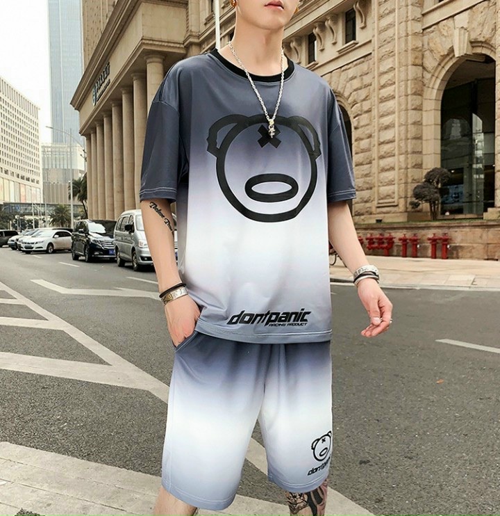 Bộ đồ thể thao loang màu Unisex phong cách cá tính