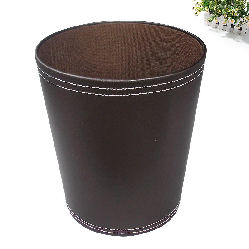 Thùng rác văn phòng bằng da cao cấp
