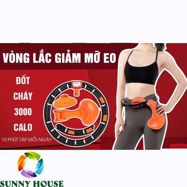 VÒNG LẮC EO THÔNG MINH HULA HOOP THƯƠNG HIỆU CÁT Á - Giảm mỡ bụng, điều hòa nhịp tim, massage,giảm béo