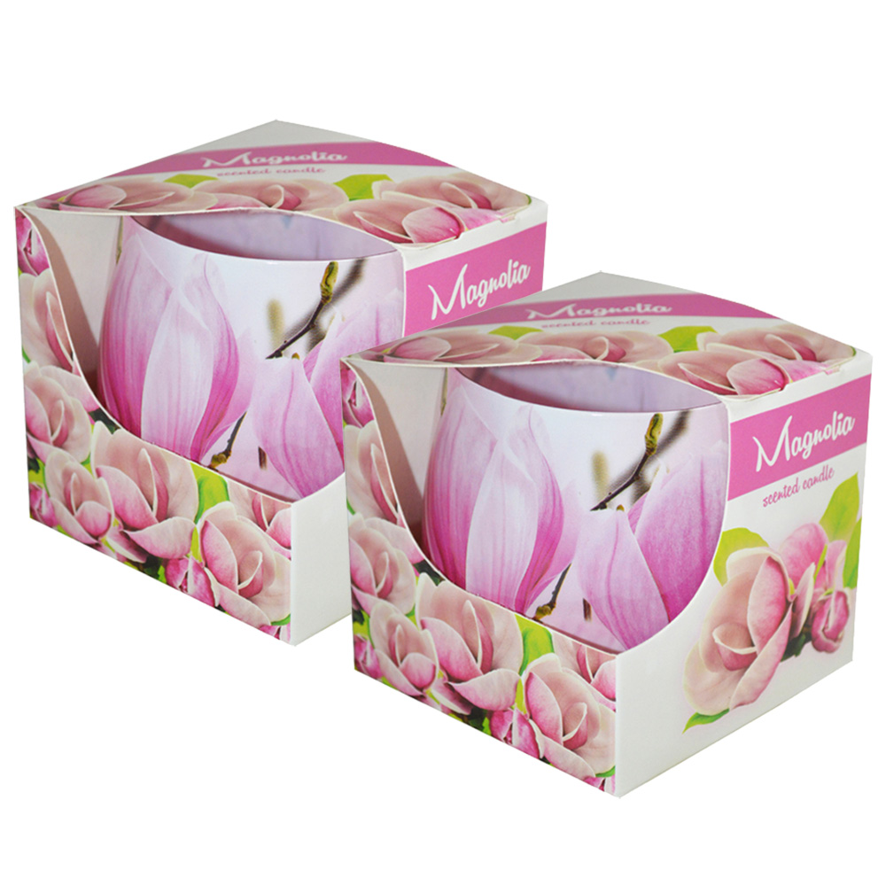 Combo 2 ly nến thơm tinh dầu Admit Magnolia 100g - hoa mộc lan, nến trang trí, thơm phòng, thư giãn, khử mùi