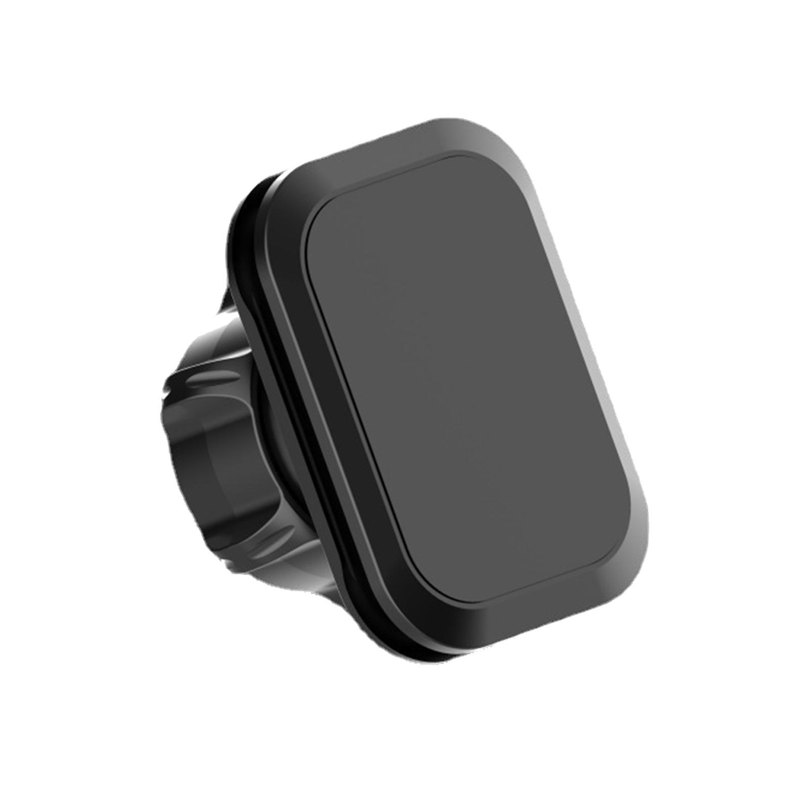 Magnetic Phone Holder, 17mm Ball Head, Black Without Base ,Square Magnetic Head Easily Install Mount for Car Universal Devices