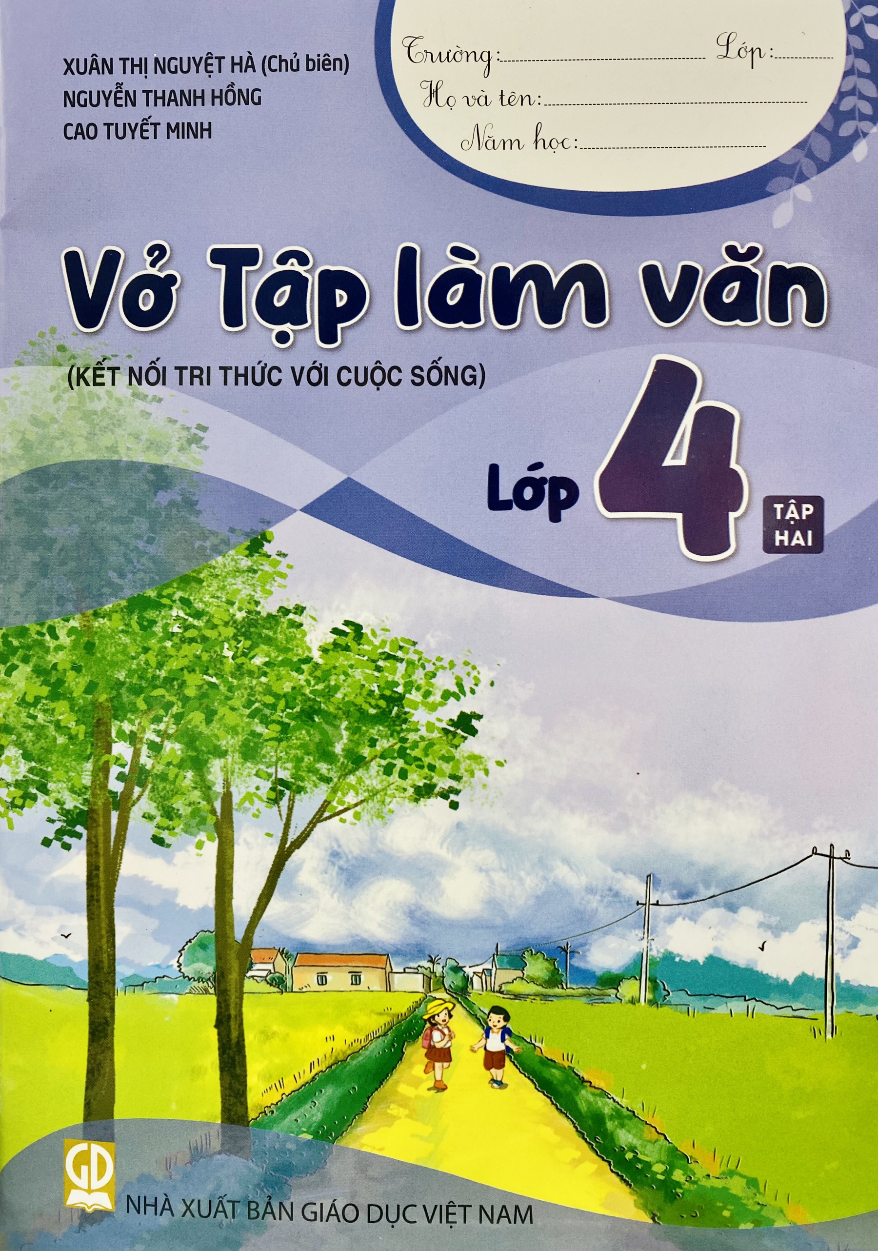 Sách - Vở Tập làm văn lớp 4 tập 1+2 (Kết nối tri thức với cuộc sống)