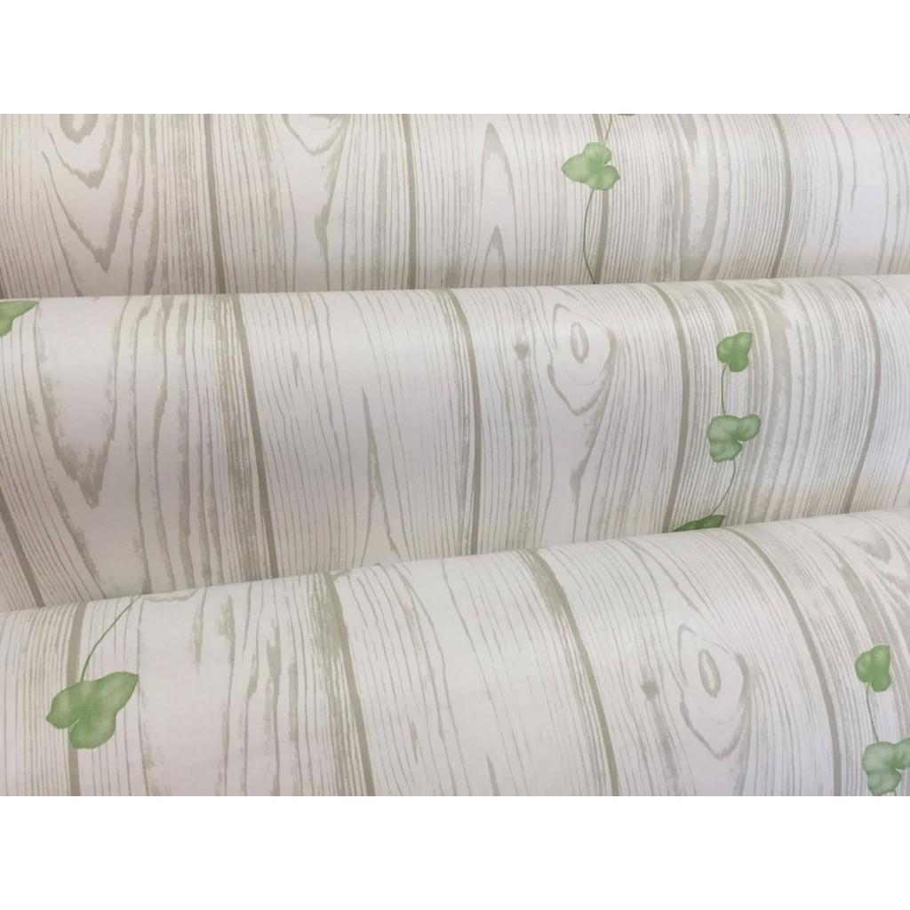 DECAL CUỘN GỖ TRẮNG DÂY LEO