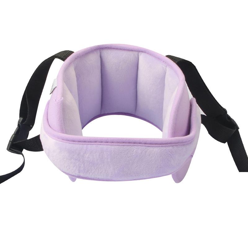 Xe Ô Tô Trẻ Em An Toàn Bảo Vệ Giấc Ngủ Bao Da Cho Bé Giấc Ngủ Ngon Đầu Cố Định Dây Chống Thả Dây Đai Bảo Vệ Cổ Tử Cung Đầu