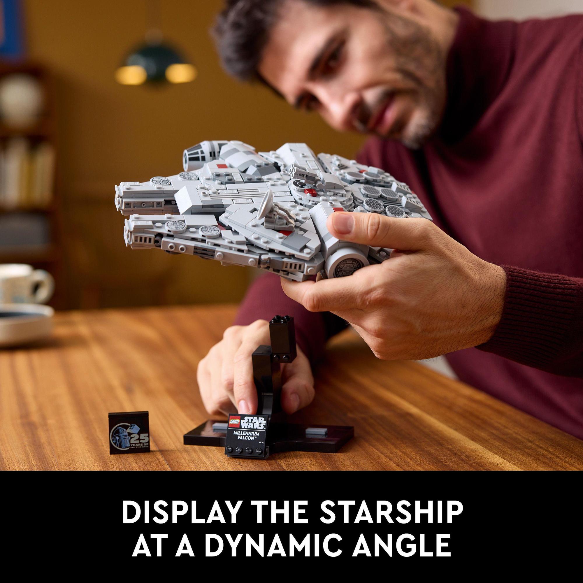 LEGO STAR WARS 75375 Đồ chơi lắp ráp Phi thuyền vũ trụ Millennium Falcon