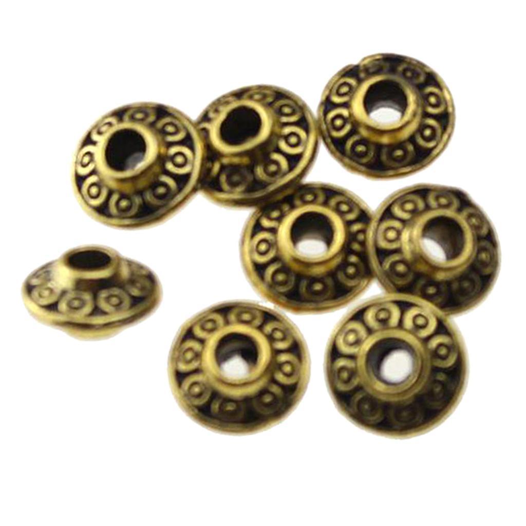 100Pcs  Style Spacer Beads Accessories DIY Jewelry Making