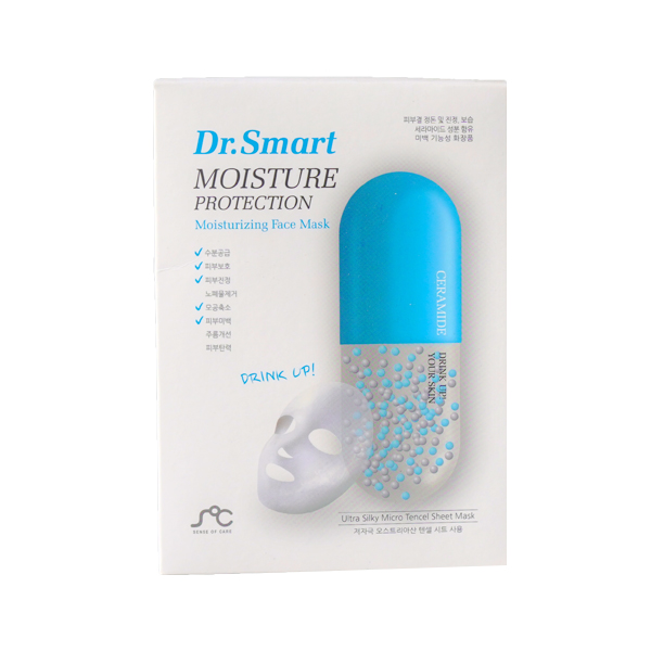 Combo 10 miếng Mặt nạ Thuốc Dr.Smart cấp ẩm Moisture Protection