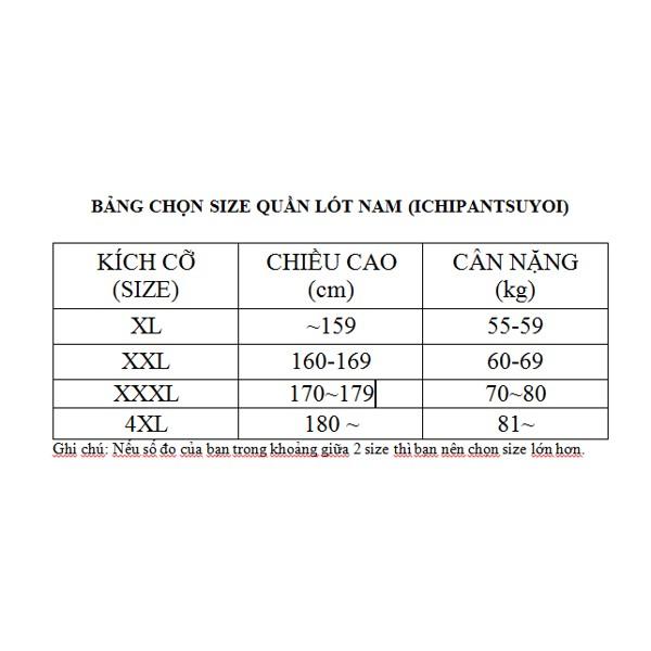 Quần underwear chéo cho nam