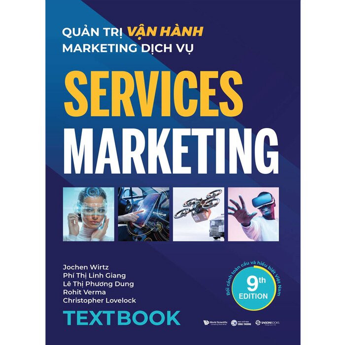 (Bộ 2 Cuốn) Services Marketing (Quản trị chiến lược marketing dịch vụ &amp; Quản trị vận hành marketing dịch vụ) -