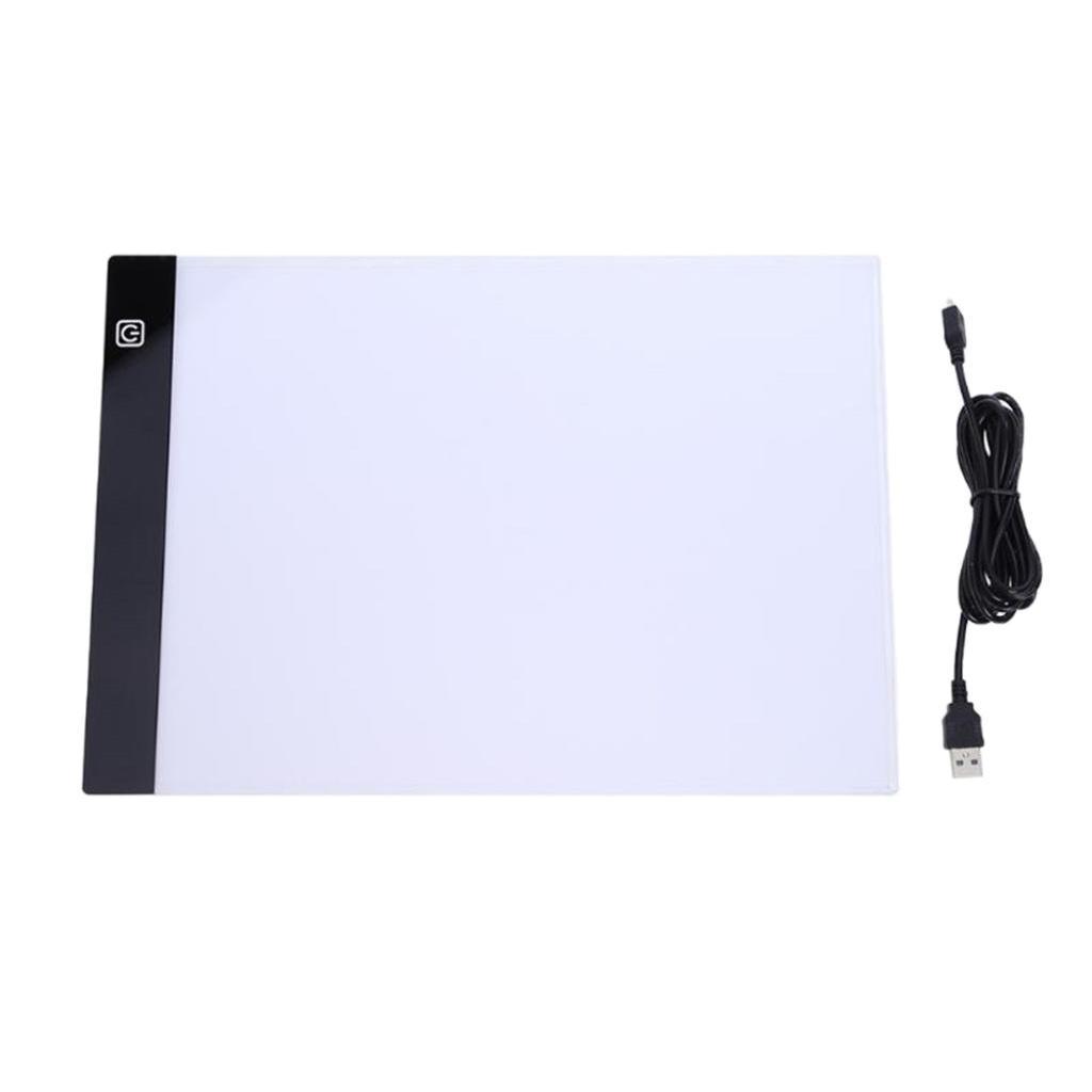 A4 LED Digitial Stencil Tracing Drawing Board Copy Illuminated Tablet Panel