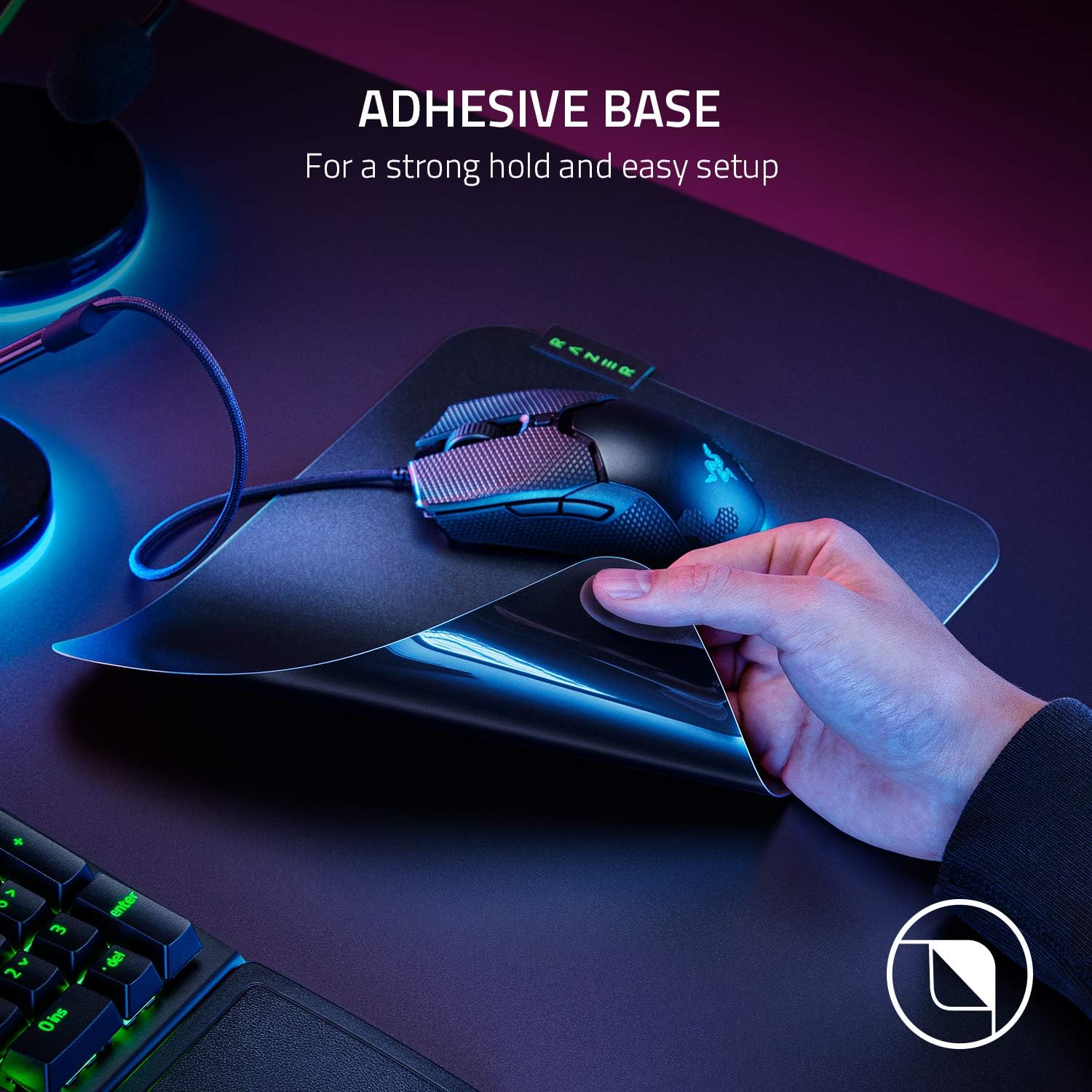 Razer Sphex V3 Bàn di chuột chơi game siêu mỏng- Hàng nhập khẩu