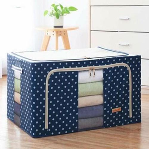 Túi Đựng Chăn Màn Khung Sắt Cao Cấp -Tặng Kèm 05 Khăn Lau 2 Mặt Siêu Thấm- - Free Ship Toàn Quốc