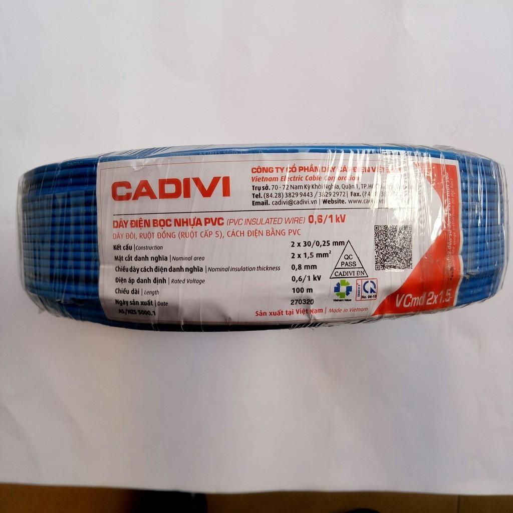 Dây điện cadivi(bán lẻ 1m)