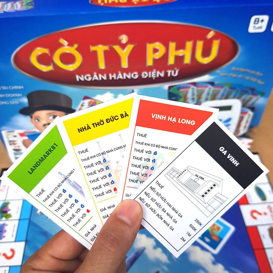 Cờ Tỷ Phú Việt Nam Giúp Bé Học Kinh Doanh Bất Động Sản