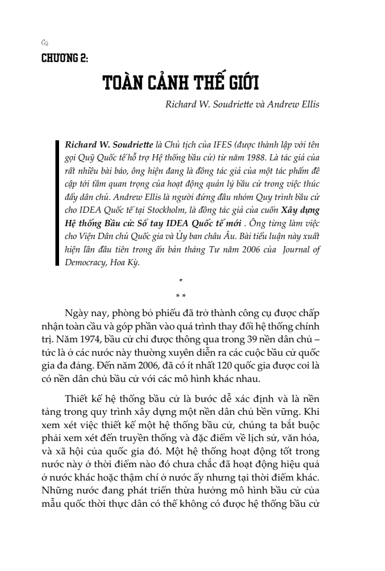 Sách - Các hệ thống bầu cử trên thế giới - NXB Đà Nẵng