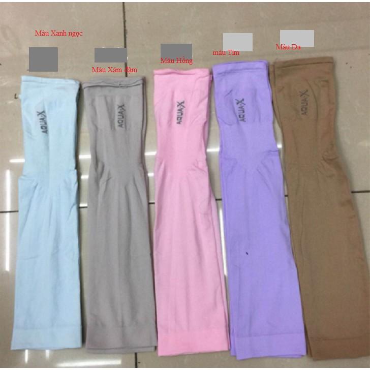 Găng tay chống nắng AQua-X - Letslim Có Xỏ Ngón Siêu dài, siêu dầy.