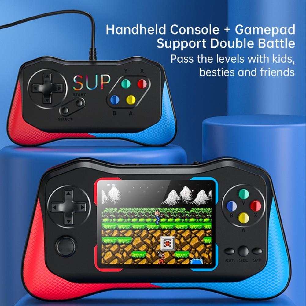 Máy chơi game cầm tay mini 500 trò chơi cổ điển kích thước di động