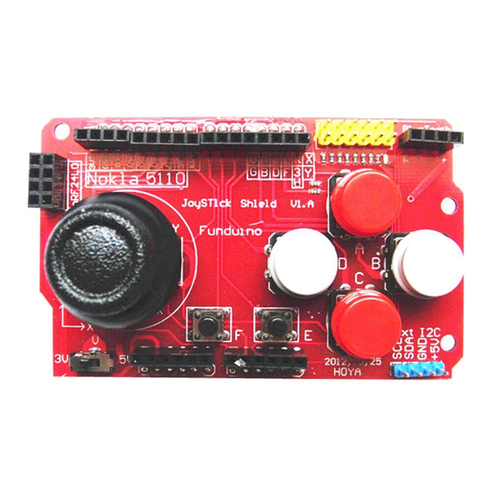 1 Piece Joystick Shield V2 Expansion Board Game Controller Module For Arduino