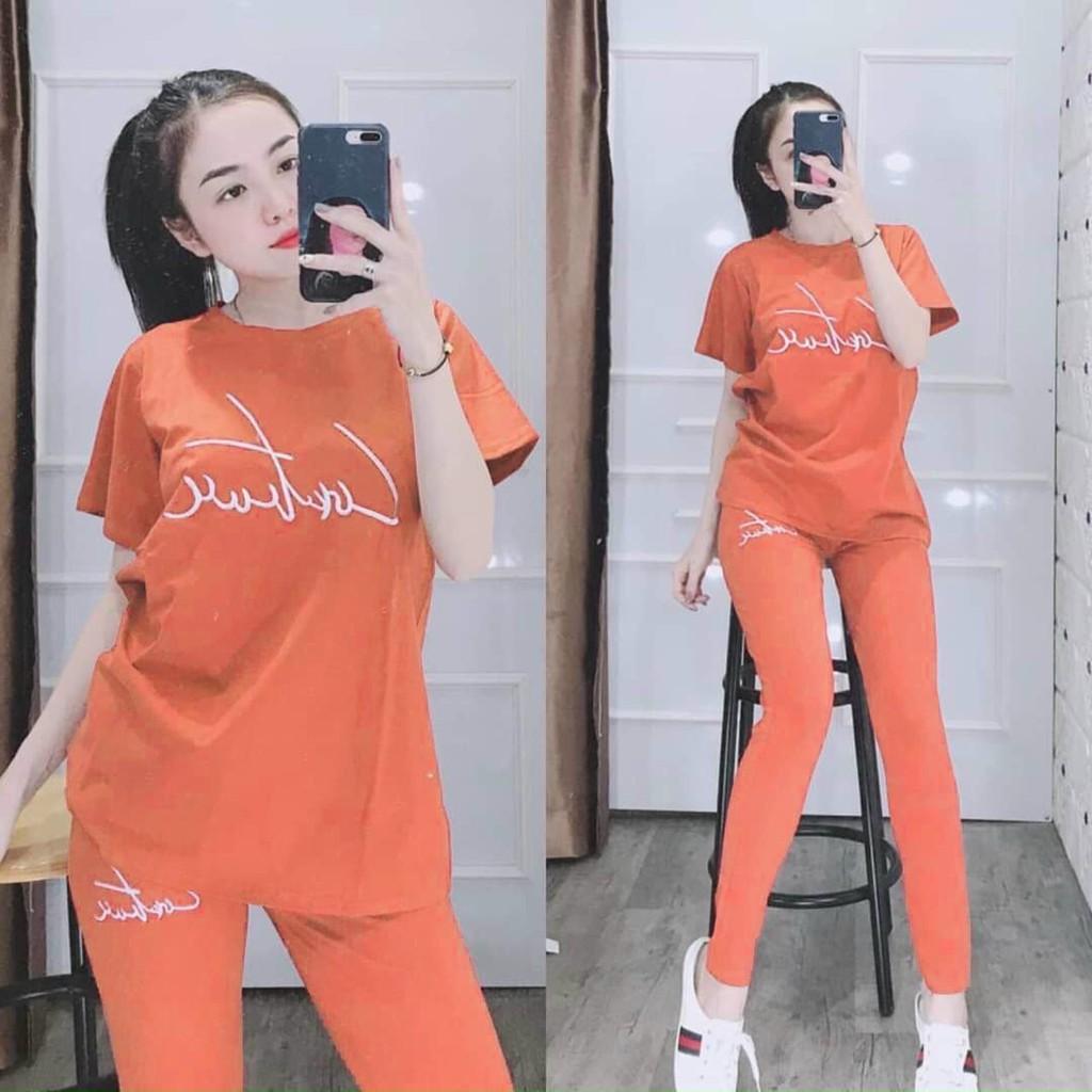 (RẺ VÔ ĐỊCH - KÈM ẢNH THẬT) {Có bigsize tới 85kg} Đồ bộ, set bộ đồ thun nữ quần dài mặc nhà siêu đẹp