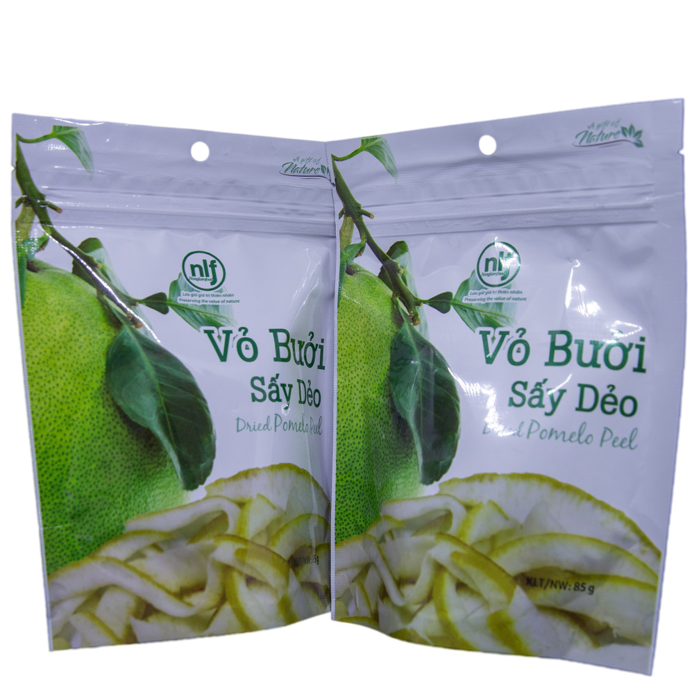 Combo 10 gói vỏ bưởi sấy dẻo 85gr