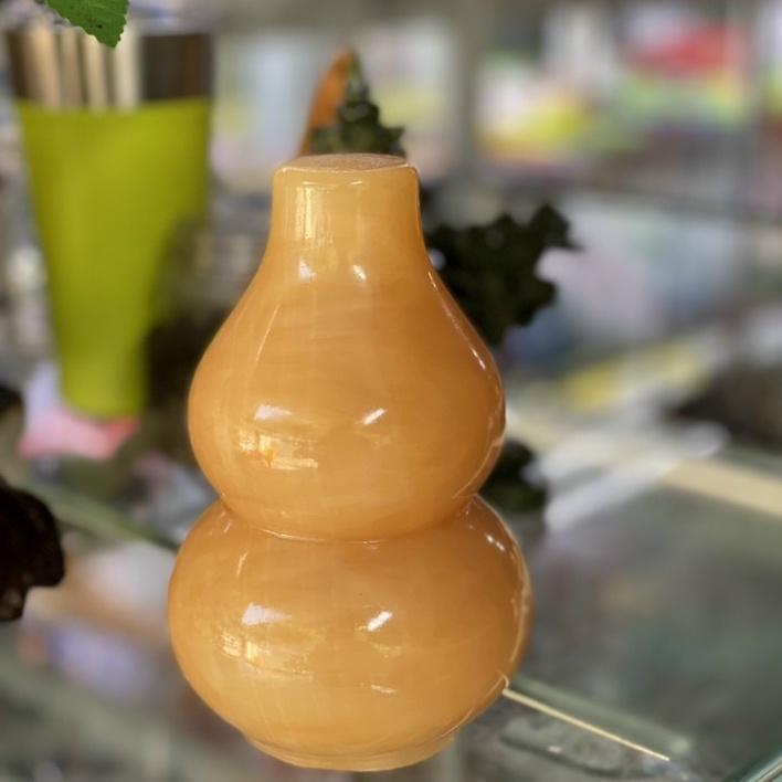 Hồ Lô Đá Ngọc Hoàng Long - Cao 16cm
