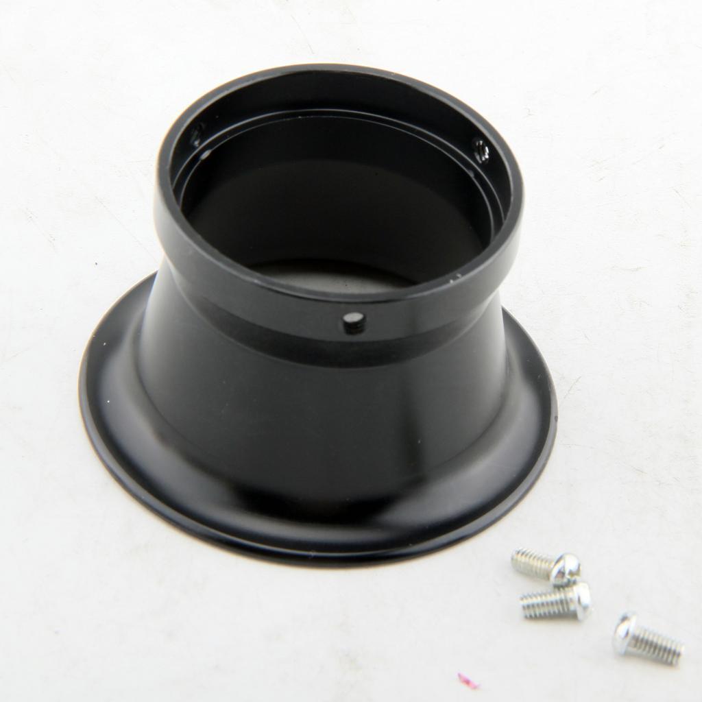 2x 50mm Carb Air Filter  Stack Funnel for PWK24 Carburetor Intake