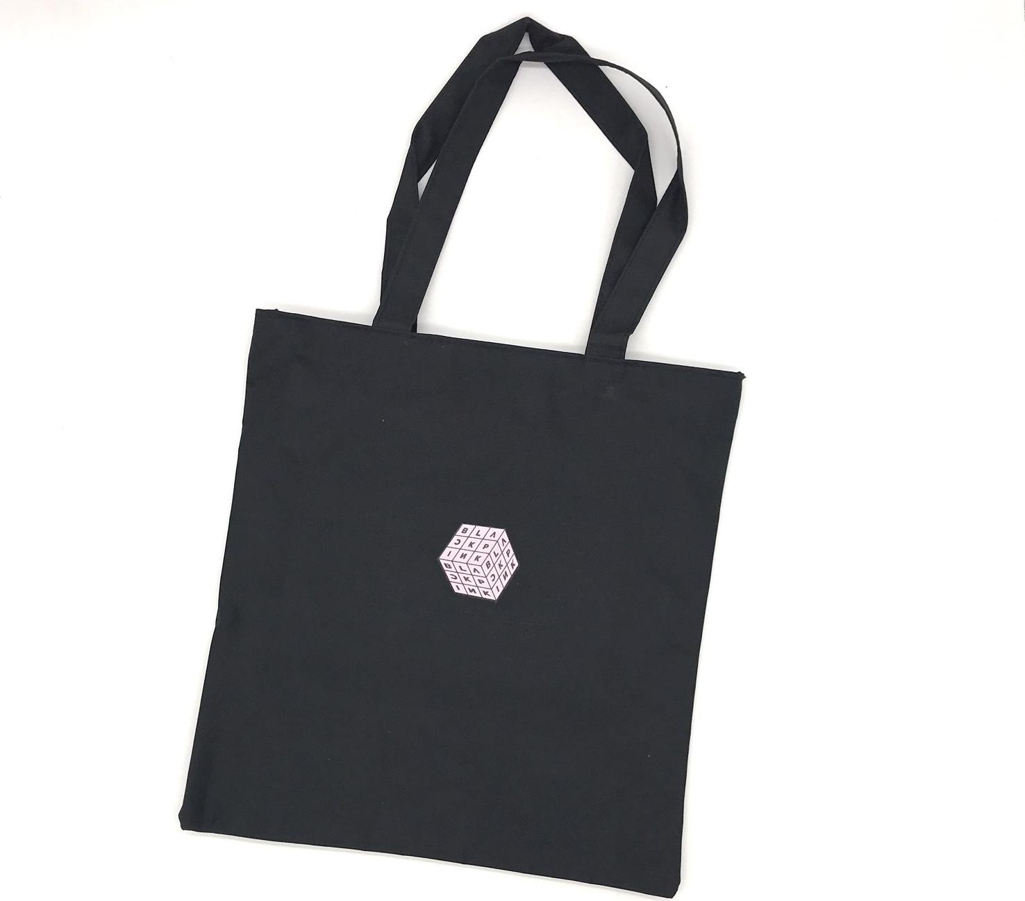 Túi Vải Tote Black Pink Đen Thời Trang