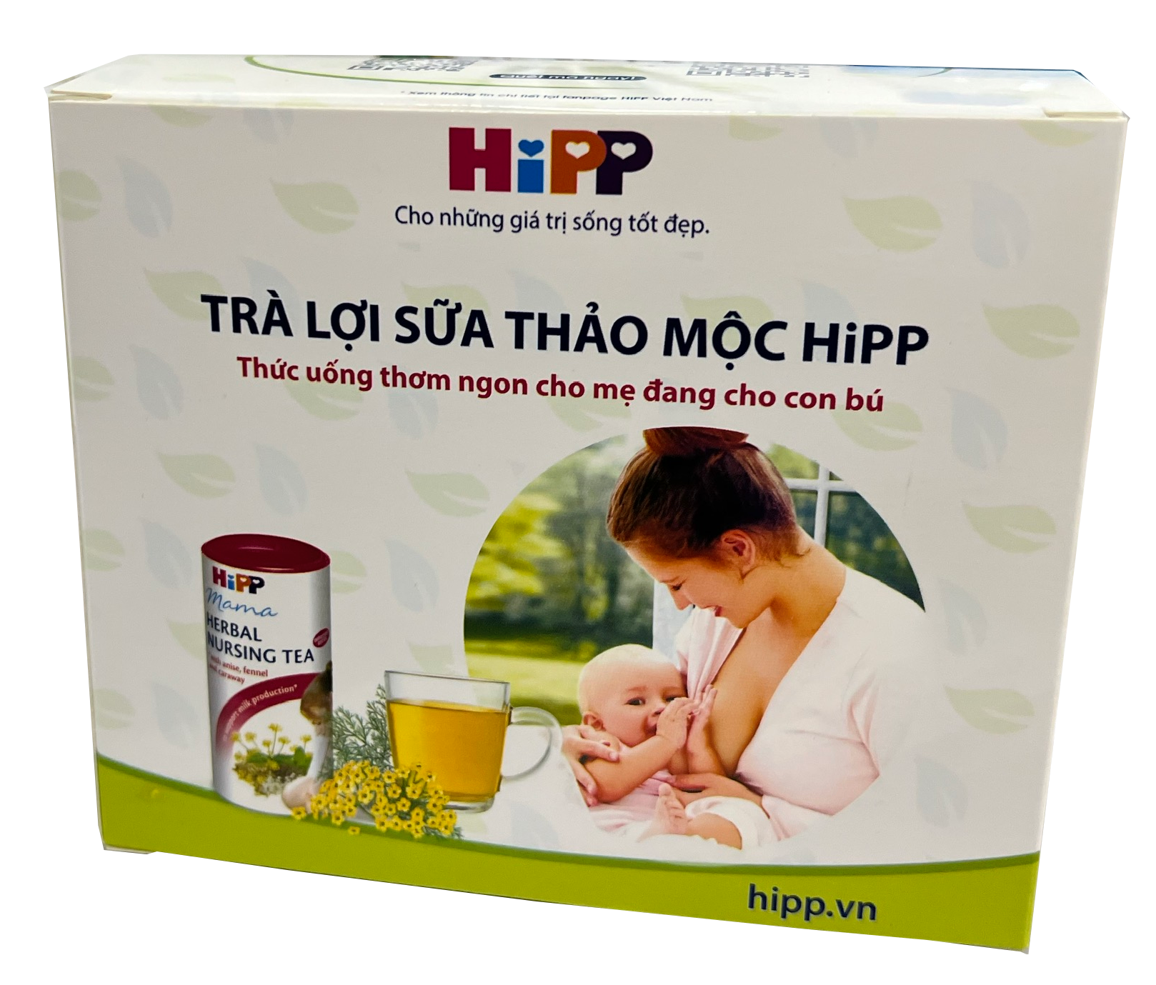 Quà Tặng Từ Philips Avent - Trà Cốm Lợi Sữa Hipp Cho Mẹ Sau Sinh - 10 Gói