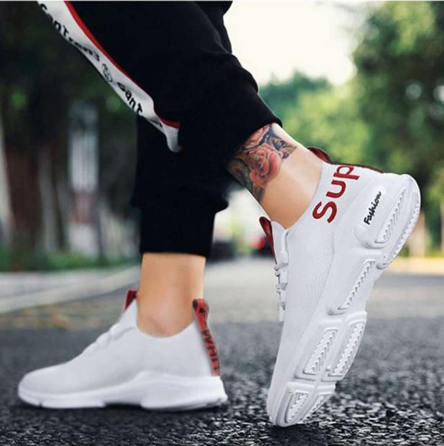 Giày Sneaker Thể Thao Nam 2018 Vải Mềm Phong Cách Hàn Quốc 3Fashion - 3149