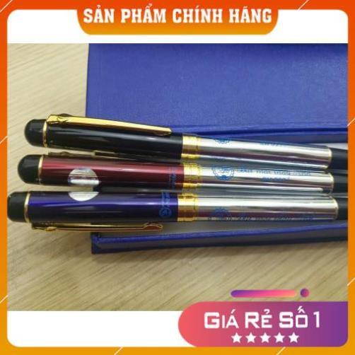 Bút Mài Thầy Ánh SH027, Bút Máy Ánh Dương Ngòi Vàng Mềm Siêu Bền, Vỏ Kim Loại Sang Trọng