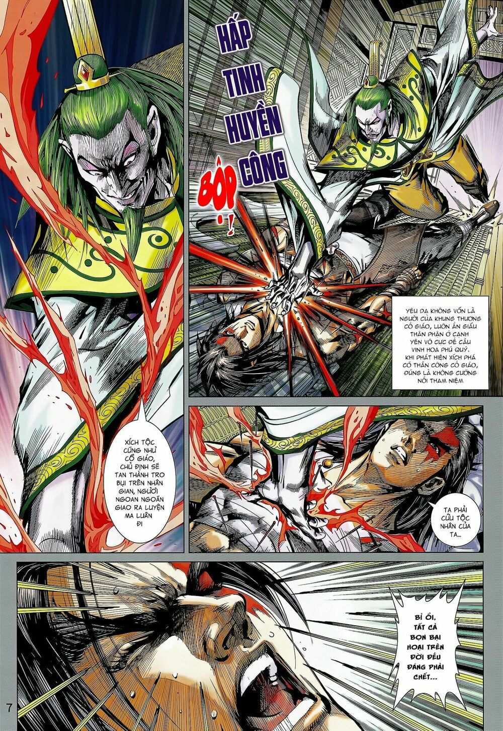 xuân thu mãnh sĩ chapter 14.1 7