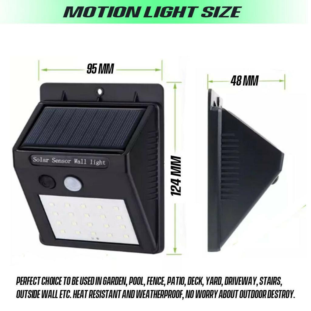 10pcs Lamp Solar Light with Lighting 30 LED Wireless Lamp