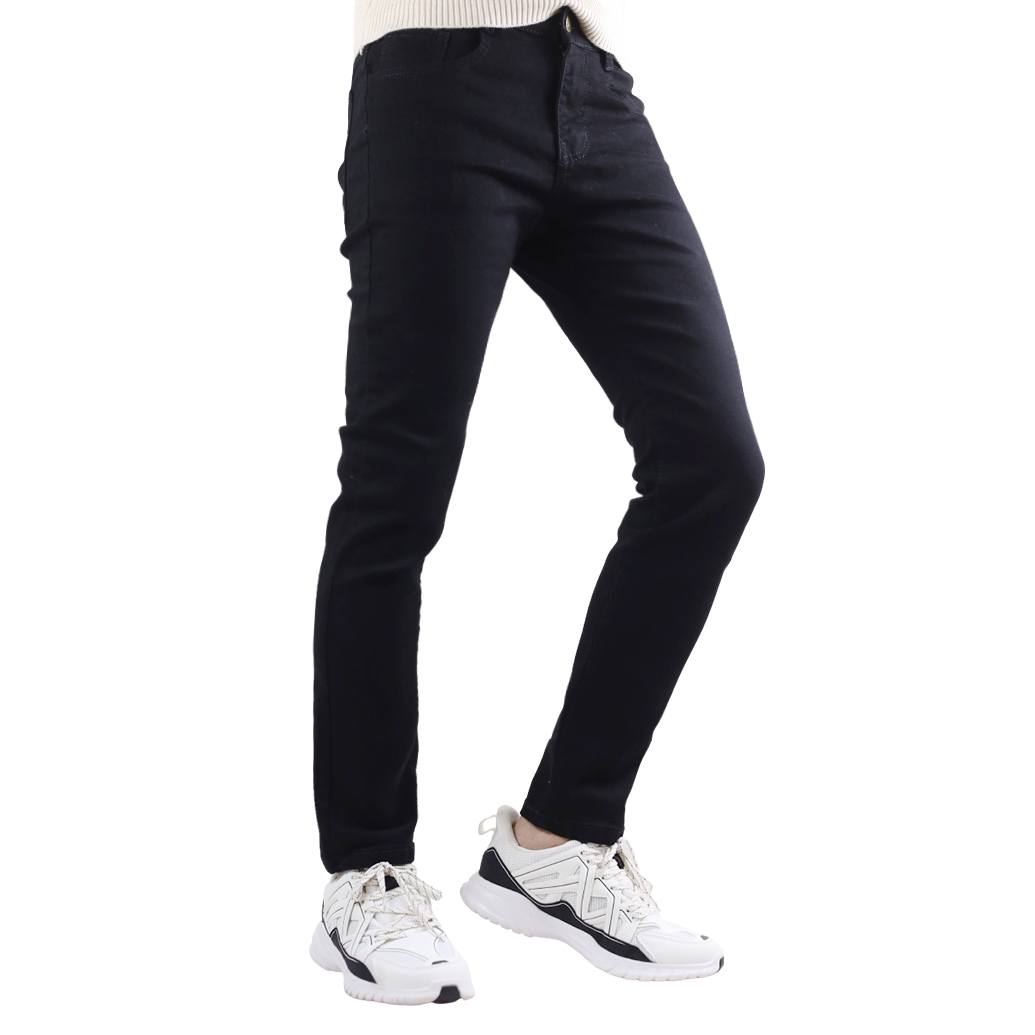 Quần Jeans Đen Nam Skinny Ôm Body Chất Co Giãn SZone SQ602 